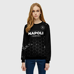 Свитшот женский Napoli Форма Champions, цвет: 3D-черный — фото 2