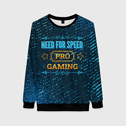 Свитшот женский Need for Speed Gaming PRO, цвет: 3D-черный