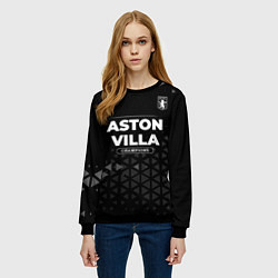 Свитшот женский Aston Villa Форма Champions, цвет: 3D-черный — фото 2