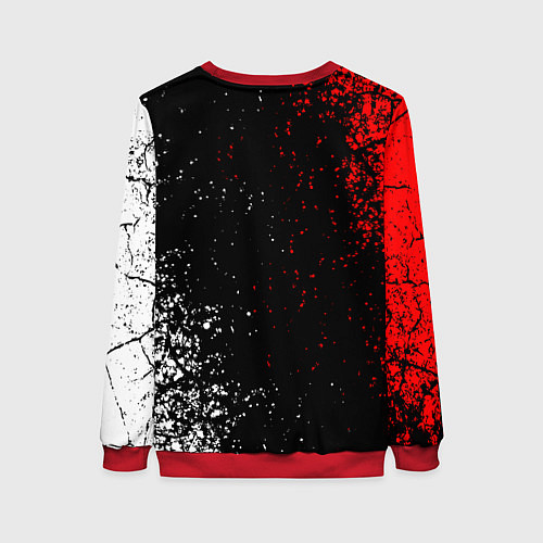 Женский свитшот Alisa алиса кинчев / 3D-Красный – фото 2