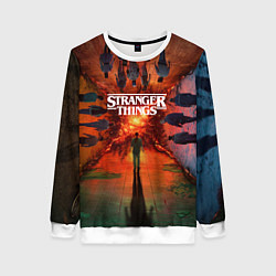 Женский свитшот Stranger Things 4 Измерения
