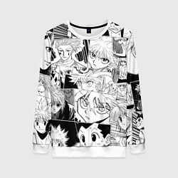 Женский свитшот Hunter x Hunter pattern