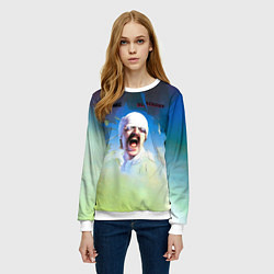 Свитшот женский Blackout - Scorpions, цвет: 3D-белый — фото 2