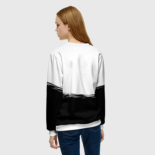 Женский свитшот Не жук, не зверь, но БОГ Hollow Knight / 3D-Белый – фото 4