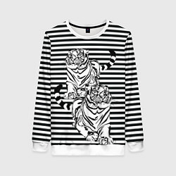 Женский свитшот Боевой тигр