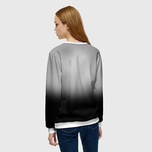 Женский свитшот KAMADO NEZUKO / 3D-Белый – фото 4