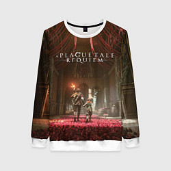 Женский свитшот Амиция и Гуго A Plague Tale Requiem