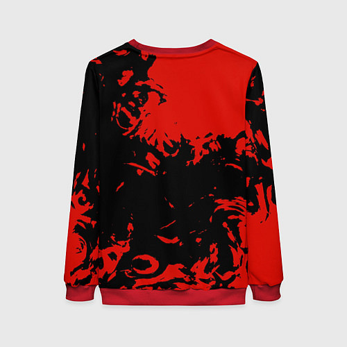 Женский свитшот Love is war Госпожа Кагуя Синомия / 3D-Красный – фото 2