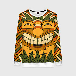 Женский свитшот Polynesian tiki LUCKY
