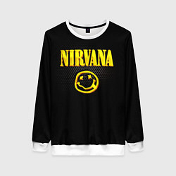 Свитшот женский NIRVANA соты, цвет: 3D-белый