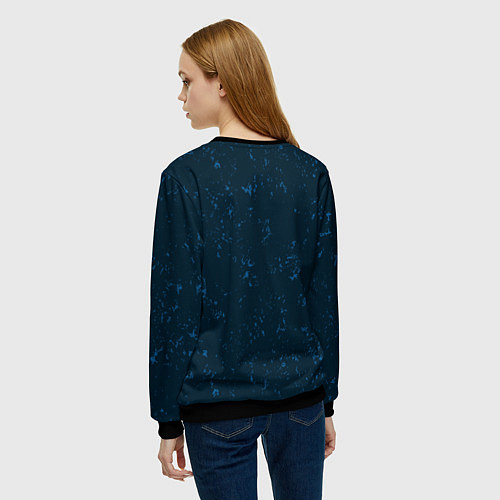 Женский свитшот Игра Ghostrunner: PRO Gaming / 3D-Черный – фото 4