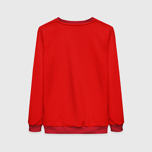 Женский свитшот СССР серп и молот герб / 3D-Красный – фото 2