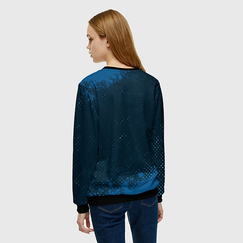 Женский свитшот Игра Doom: pro gaming / 3D-Черный – фото 4