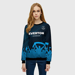 Свитшот женский Everton legendary форма фанатов, цвет: 3D-черный — фото 2