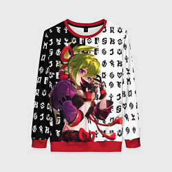 Женский свитшот Куки Шинобу - Иероглифы бездны