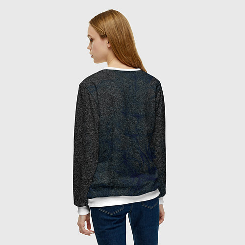 Женский свитшот Вольво грузовик / 3D-Белый – фото 4