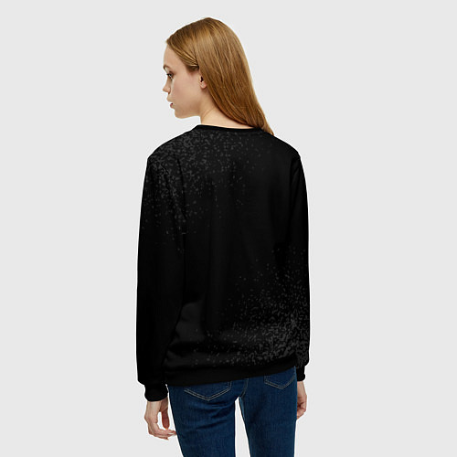 Женский свитшот Eat, sleep, Free Fire, repeat / 3D-Черный – фото 4