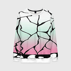 Свитшот женский Шинобу Кочо Кимоно, цвет: 3D-белый