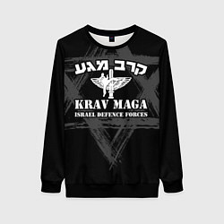 Женский свитшот Krav-maga emblem