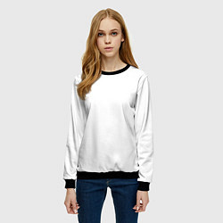 Свитшот женский Хэллоуин: Санта Муэрта, цвет: 3D-черный — фото 2