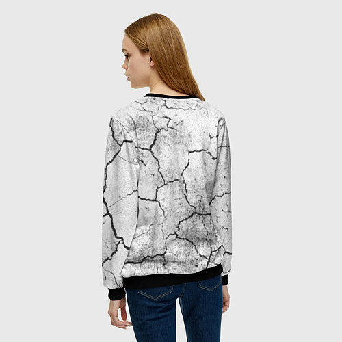 Женский свитшот Ре Зеро - Рем - Режим берсерк / 3D-Черный – фото 4