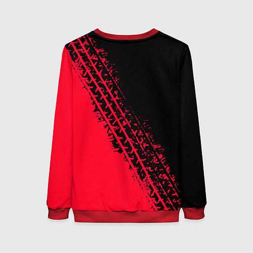 Женский свитшот Audi / 3D-Красный – фото 2