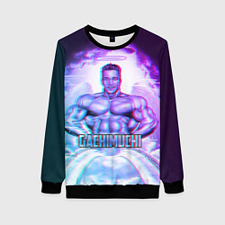 Свитшот женский Billie Herrington: Gachimuchi, цвет: 3D-черный