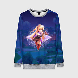 Свитшот женский Фишль в примогеме, цвет: 3D-меланж