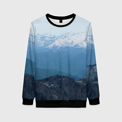 Женский свитшот Кавказские горы