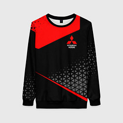 Свитшот женский Mitsubishi - Sportwear, цвет: 3D-черный