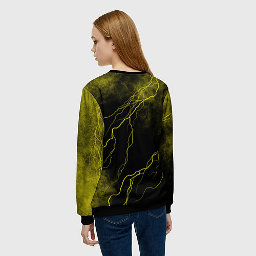 Женский свитшот Курэха Крайлет / 3D-Черный – фото 4