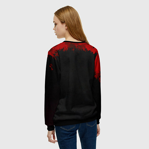 Женский свитшот Goner - Twenty One Pilots / 3D-Черный – фото 4