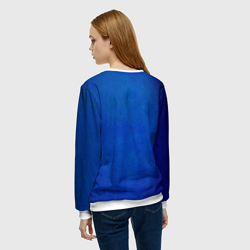 Женский свитшот Декаданс - Агата Кристи / 3D-Белый – фото 4