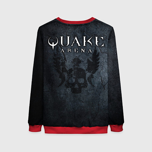 Женский свитшот Quake 3 arena / 3D-Красный – фото 2