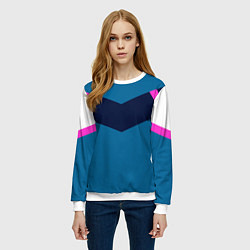 Свитшот женский FIRM в стиле 90х, цвет: 3D-белый — фото 2