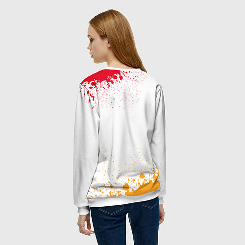 Женский свитшот Софья бесценна, а для всего остального есть бабло / 3D-Белый – фото 4