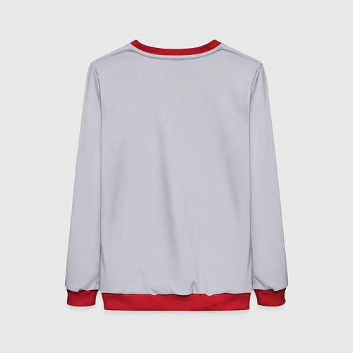 Женский свитшот Наён / 3D-Красный – фото 2