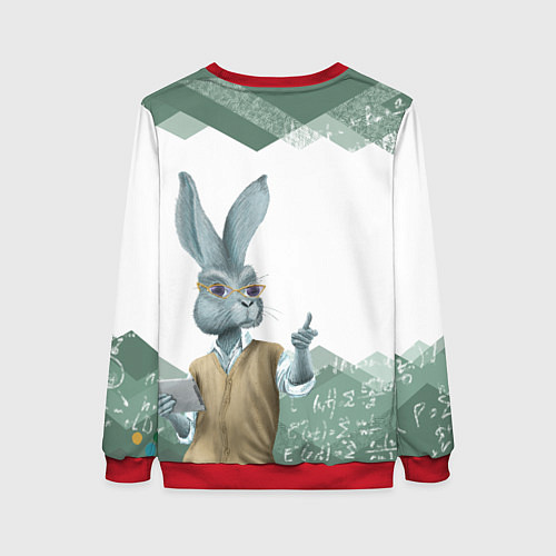 Женский свитшот Легенда про экзамен / 3D-Красный – фото 2