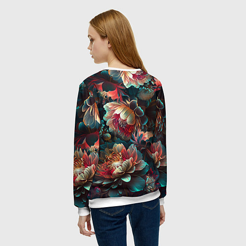 Женский свитшот Елена лучшая / 3D-Белый – фото 4