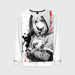 Женский свитшот Меланхоличная девочка аниме