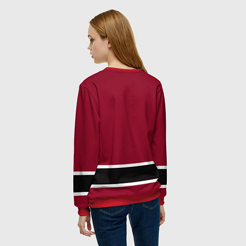 Женский свитшот Arizona Coyotes маскот / 3D-Красный – фото 4