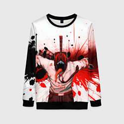 Женский свитшот Человек-Бензопила: Денжи