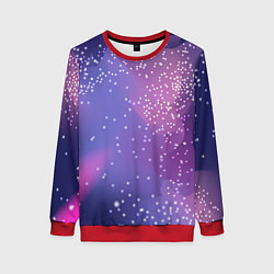 Женский свитшот Космическое звездное небо