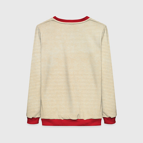 Женский свитшот Сделано в СССР знак качества / 3D-Красный – фото 2