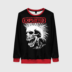 Женский свитшот Exploited - панк