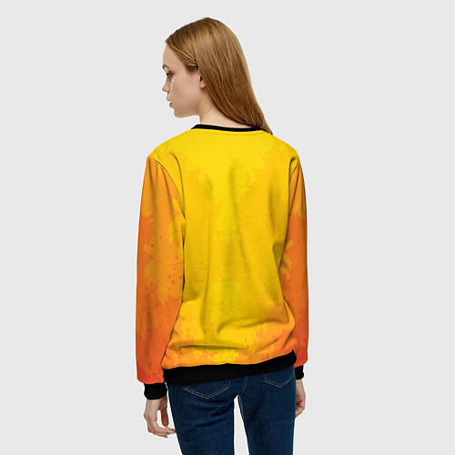 Женский свитшот Мистер Цыпа / 3D-Черный – фото 4