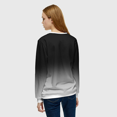 Женский свитшот Американский спорткар Camaro 1970 года / 3D-Белый – фото 4