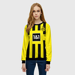 Свитшот женский Беллингем Боруссия Дортмунд форма 2223 домашняя, цвет: 3D-черный — фото 2