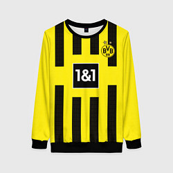 Свитшот женский Марко Ройс Боруссия Дортмунд форма 2223 домашняя, цвет: 3D-черный