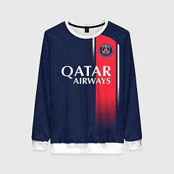 Женский свитшот Килиан Мбаппе форма ПСЖ 2324 домашняя